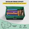 SucceBuy Outdoor Storage Box 100/150/230 Gal Waterproof Deck Outdoor Deck Storage Box Vue 100 Gallon United States