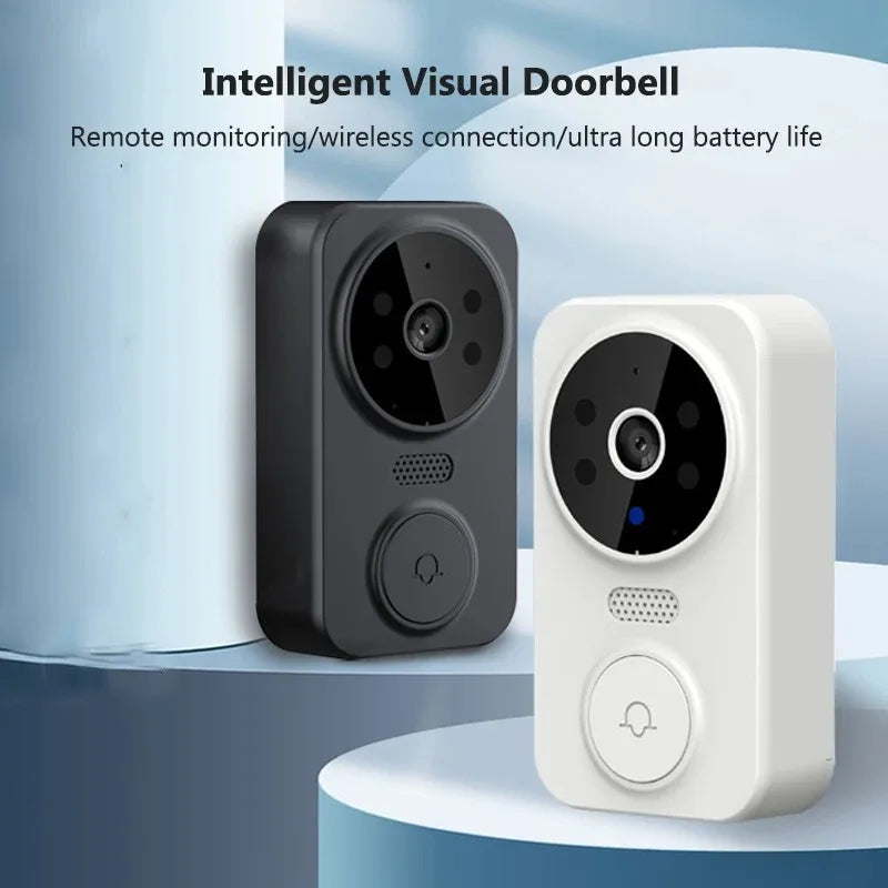 WiFi Wireless Visual Intercom Doorbell APP Remote Monitoring Smart Visual Doorbell Front Door Camera Indoor Outdoor Surveillance Vue