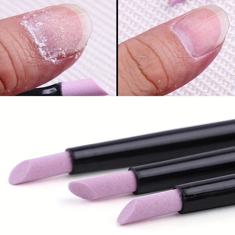 Quartz Cuticle Pusher Pen, Odorless Nail Care Tool, Smooth Edges & Healthy Nails, Professional Manicure Accessory Vue
