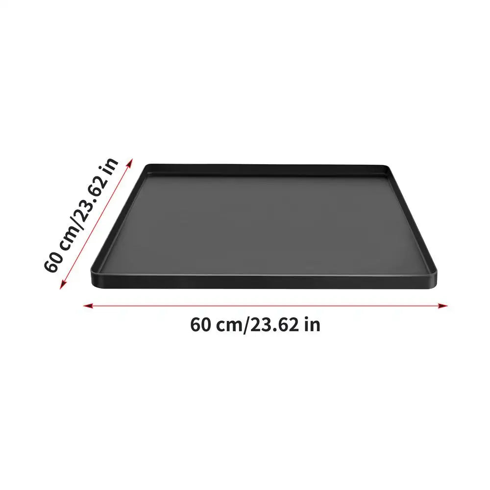 Potty Pad Holder Puppy Urine Mat Tray Non-Slip Pee Pad Holder for Indoor Bathroom Apartment Patio Laundry Backyard Living Room Vue Gray