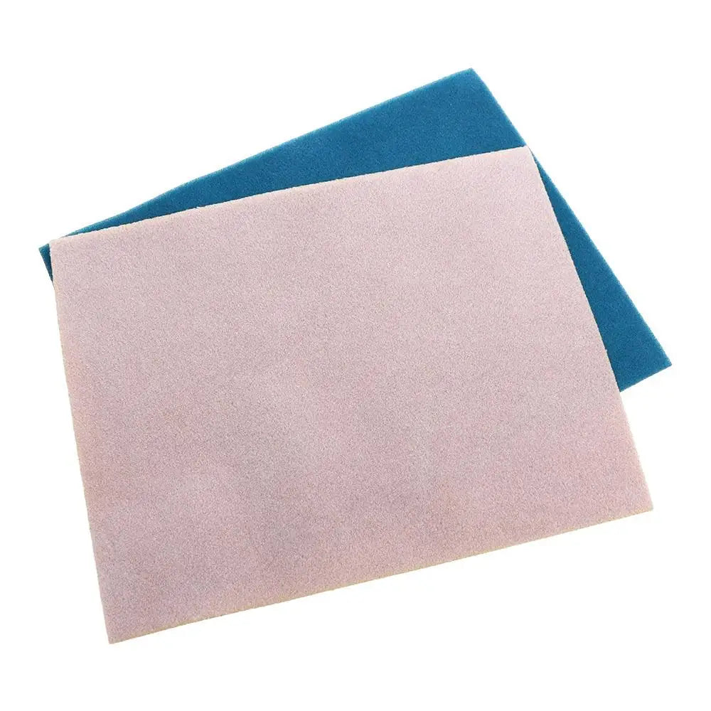 useful Soft DIY Beads Scattered Handmade Jewelry Beading Tool Bead Mat Sponge Mat Flocking Mat Vue 2Pcs