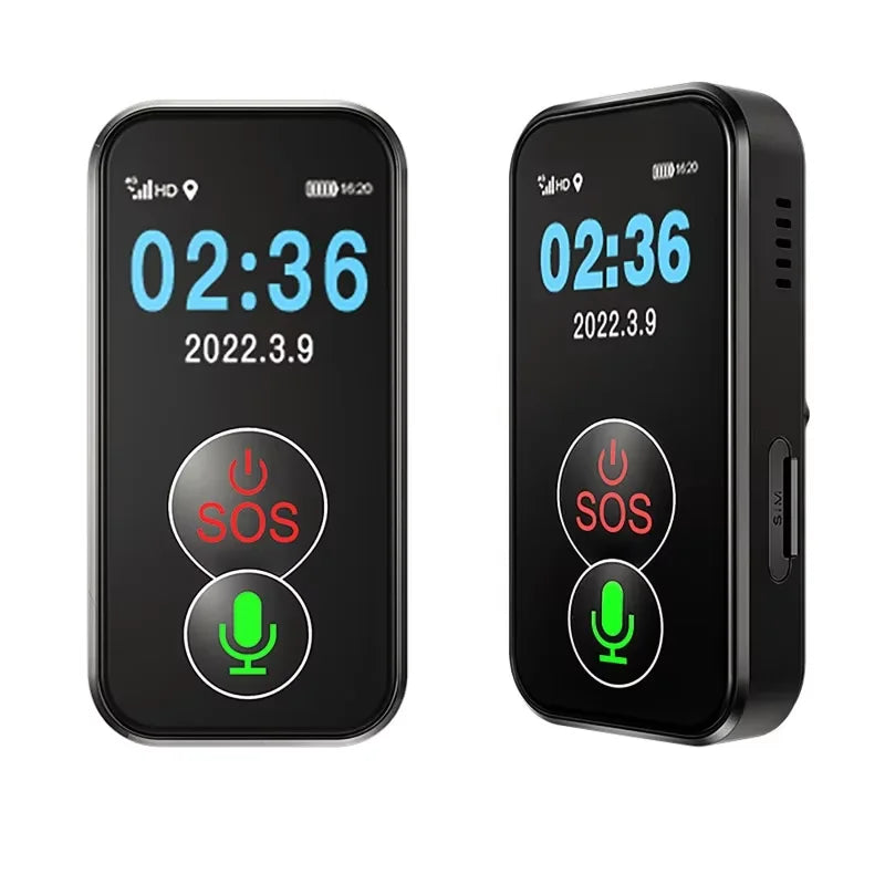 4G Mini GPS Tracker, SOS Pendant GPS Locator, IP67 Waterproof Fall Alarm For Elderly Children Anti-Lost Safety Tracking Device Vue