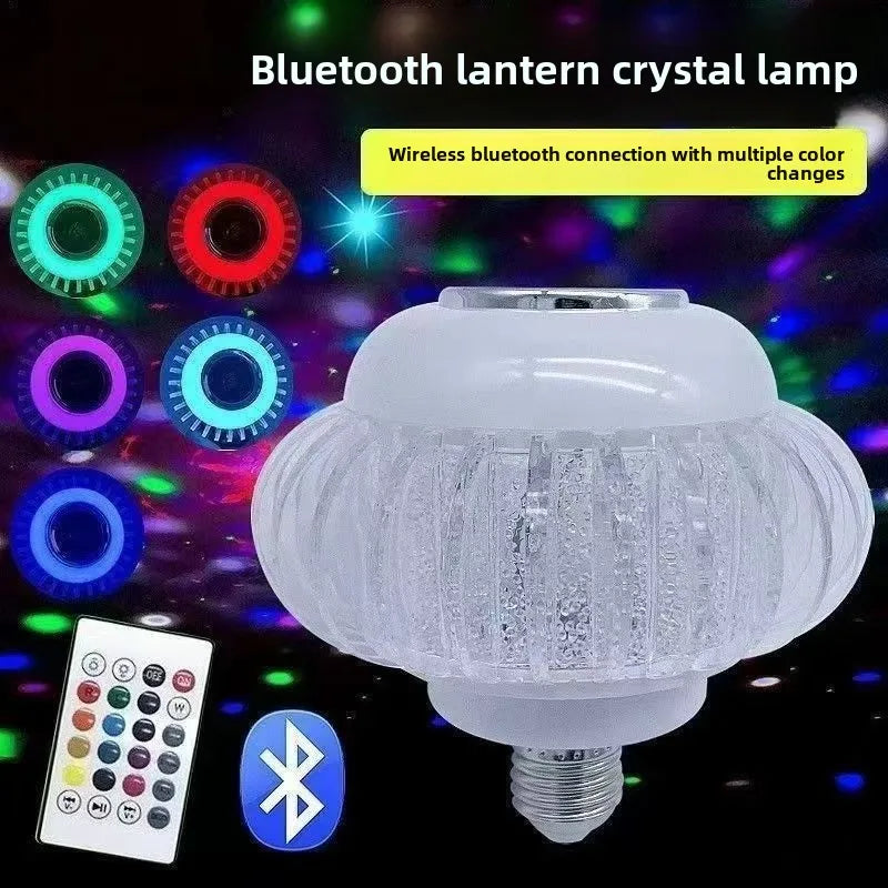 Smart Bluetooth RGB LED Bulb Color Changing Music Sync Light Remote Dimmable Color Adjustable Atmosphere Lamp for Bedroom KTV Vue