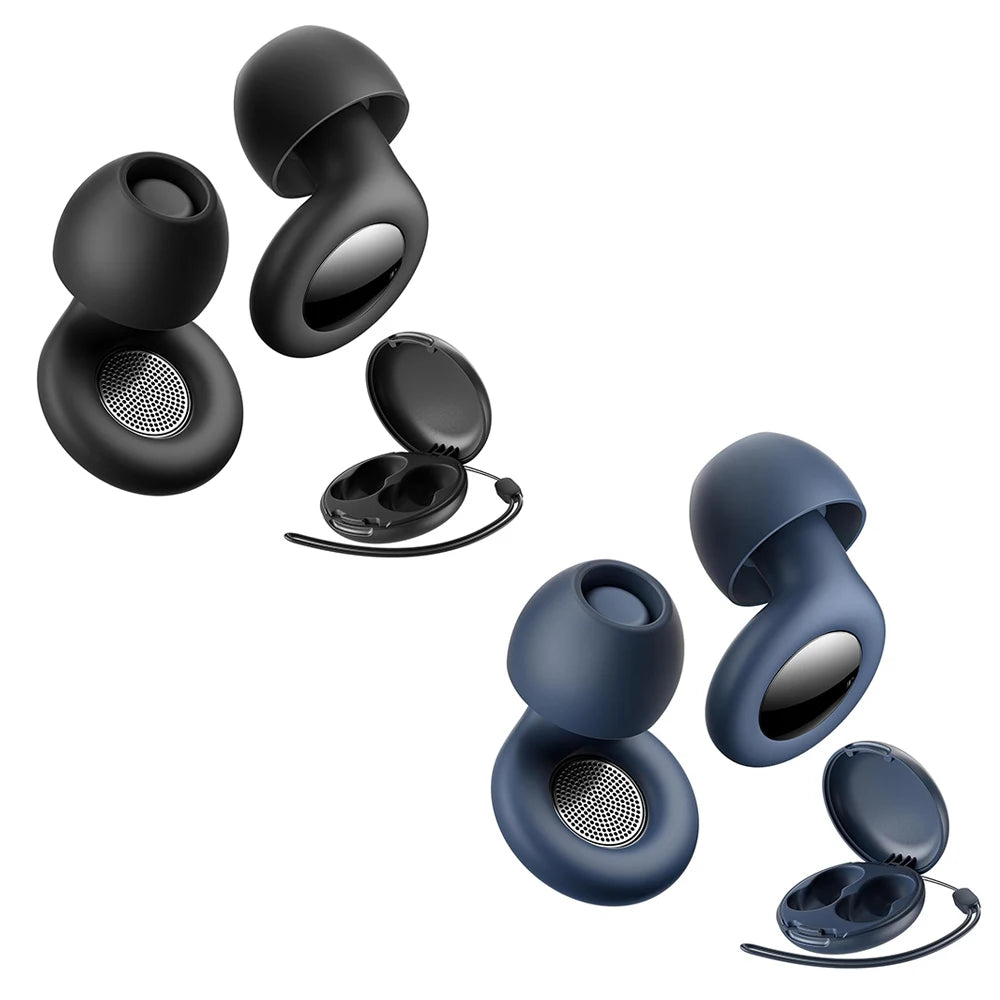 Ear Plugs Sleeping Noise Cancelling 25dB Reduction 8 Tips Reusable Vue