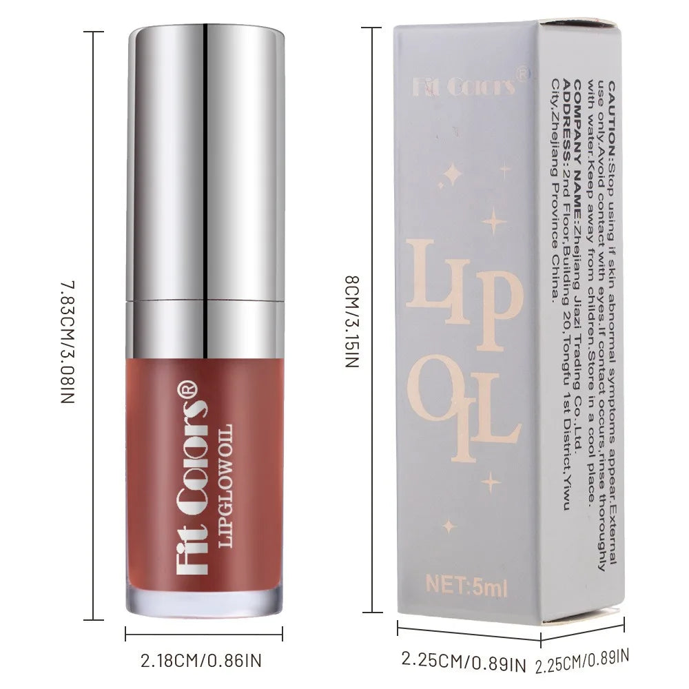 Moisturizing Mirror Effect Lip Gloss Lip Glaze 6 Colors Refreshing Non-Greasy Glossy Long-Lasting Liquid Lipstick Makeup Vue