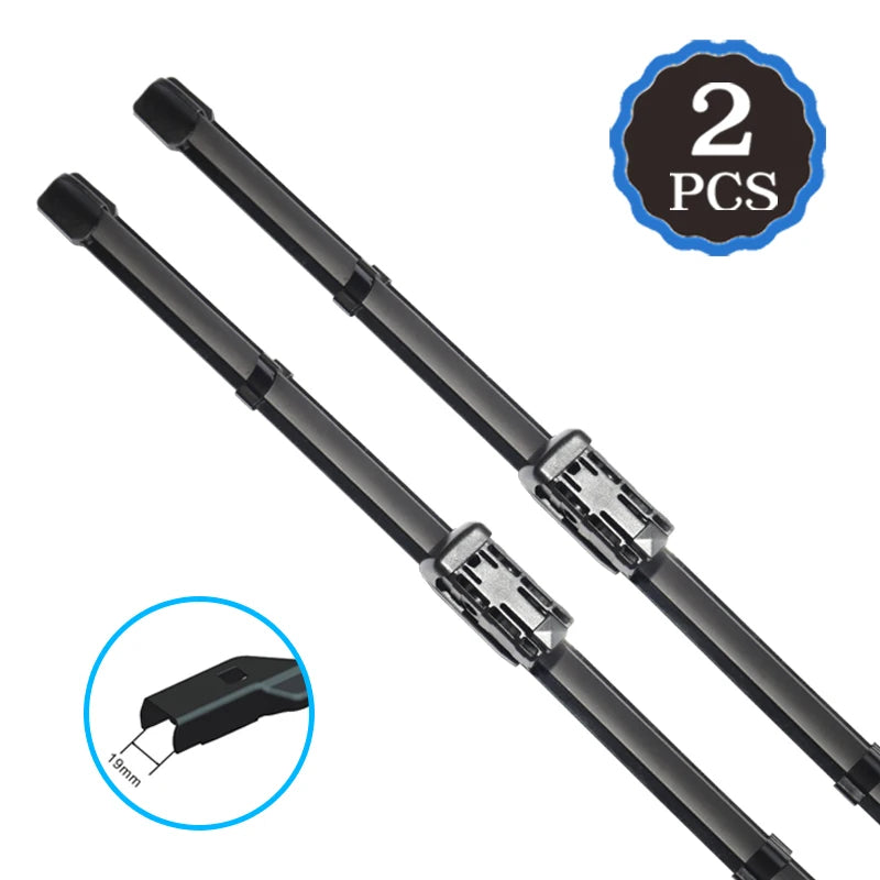 Front Wiper Blades for Volvo V60 R-Design 2011–2018 Windshield Wiper Blades Vue 1 Pair 2pcs Left Hand Drive