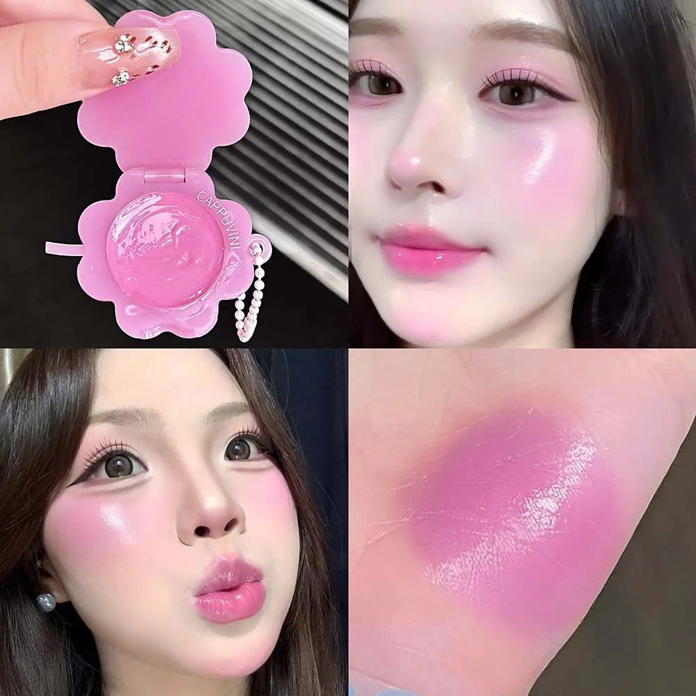 Four-leaf clover Light Blush Liquid CAPPUVINI Moisturizing Mirror Vitality Moisturizing Whitening Brightening Natural Rouge Vue 02 2.5g