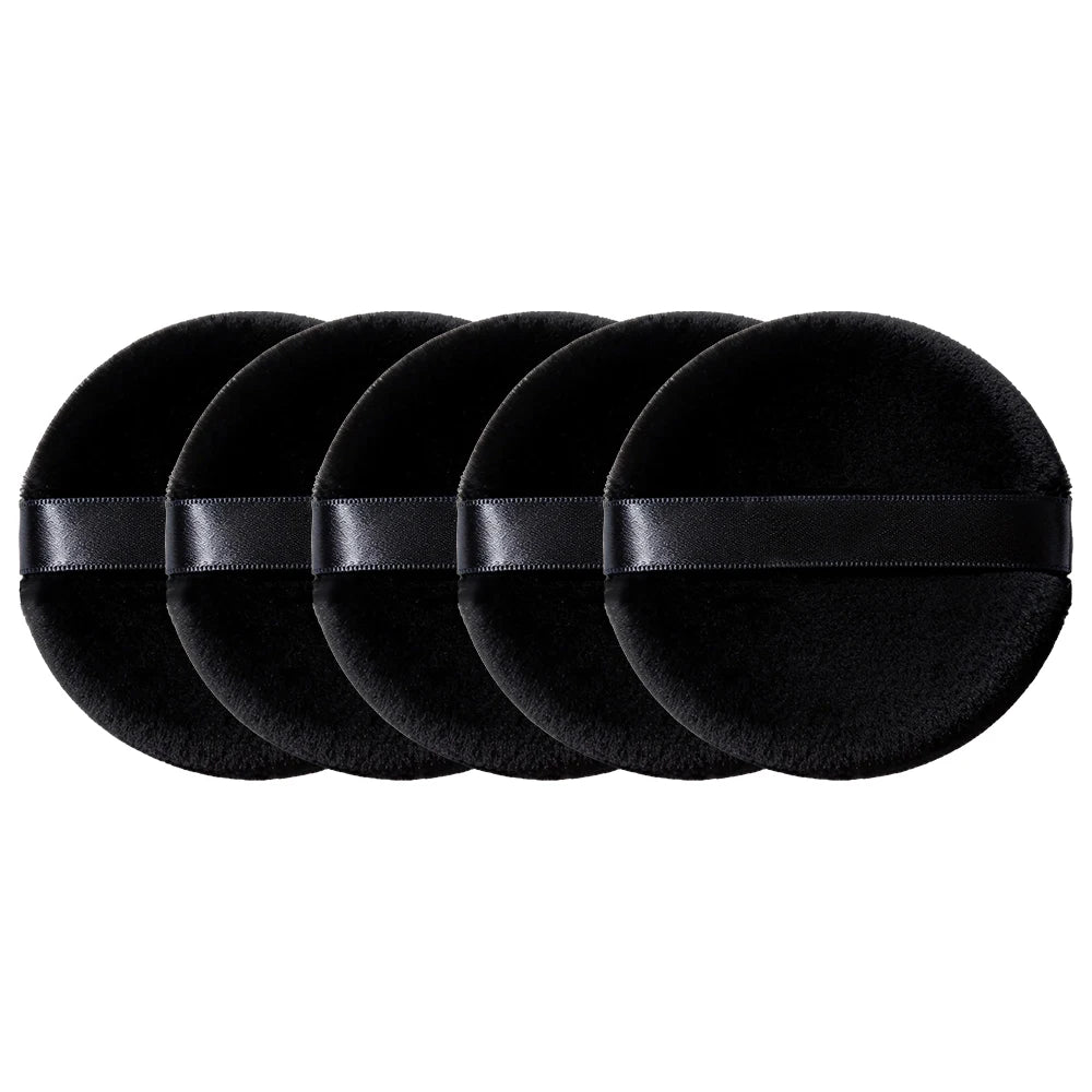 Powder Puff Makeup Sponges Set 5-10Pieces Soft Comfortable Washable for Powder Foundation Cream Blush Eye Round Makeup Puff Tool Vue