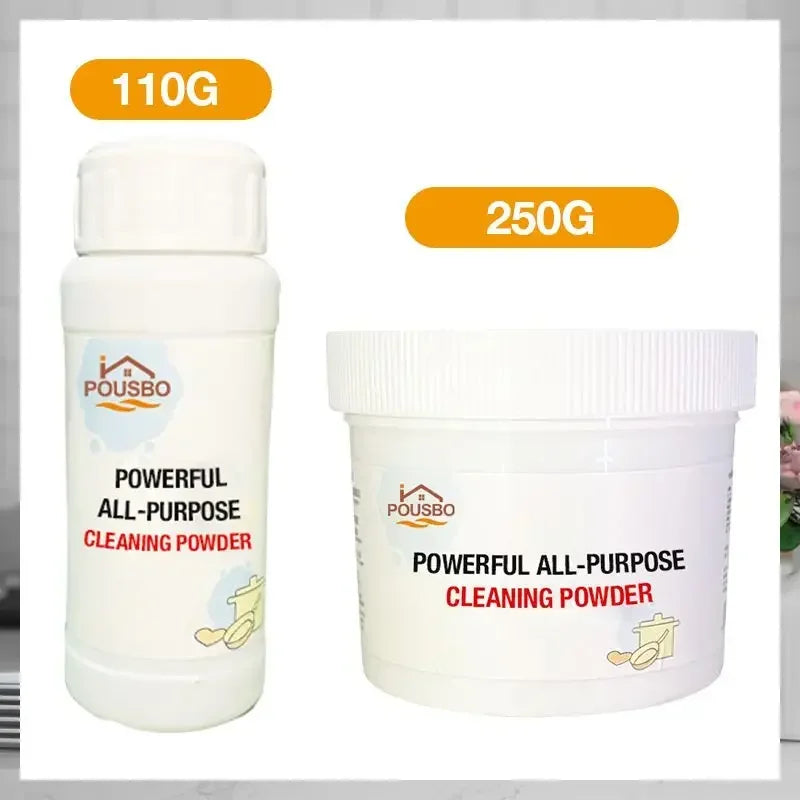 110/250g Powerful Kitchen All-purpose Powder Cleaner Agent Kitchen Strong Heavy Dirt Cleaning Agent Multifunctional Bubble Powde Vue