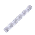 1 Pcs 5 Grids Acrylic Clear Nail Brush Rack Shelf Painting Pen Holder Stand Colorful UV Gel Brush Display Holder Nail Art Tool Vue 01Clear