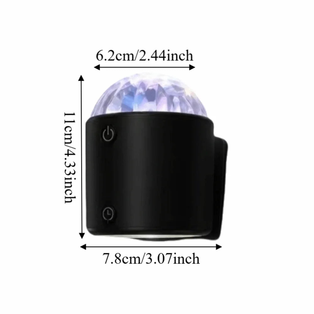No Wiring Rechargeable Spotlight No Drilling Wireless Remote Magnetic Wall Lamp Rechargeable Hill Shape Ambient Night Light Vue
