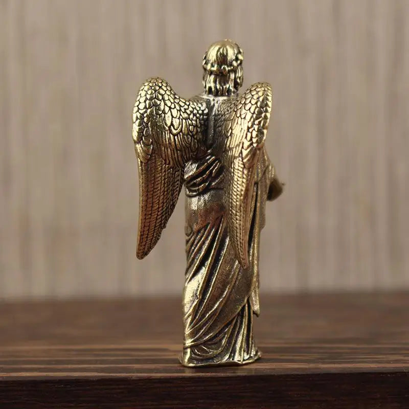 European Angel Figurine Home Decor Statue Guardian Angel Wings Angel Ornament Living Room Decorations Vue