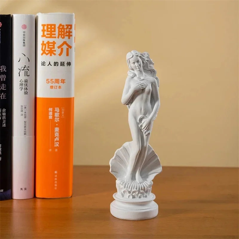 Classical Greek Goddess Statue Resin Figurine Home Decor Sculpture Table Centerpiece For Her Anniversary Gift Elegant Romantic Vue