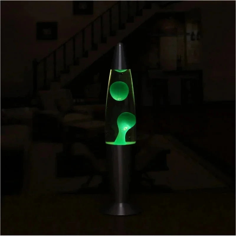 Lava Lamp Metal Base EU Plug Volcano Liquid Mood Light For Bedroom Table Party Centerpiece Home Office Gift For Teens Women Vue