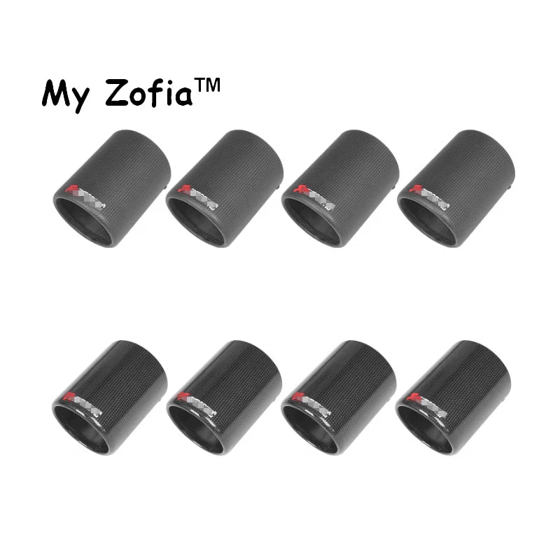 Car Special Matte Glossy Carbon Fiber Muffler Exhaust Pipe Mount black For New DODGE Attitude GT GAC Empow 2024 2025 Accessories Vue