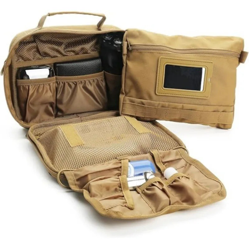 Outdoor Sports Field Travel Tactical Wash Bag Storage Supplies Storage Bag Travel Bag Vue