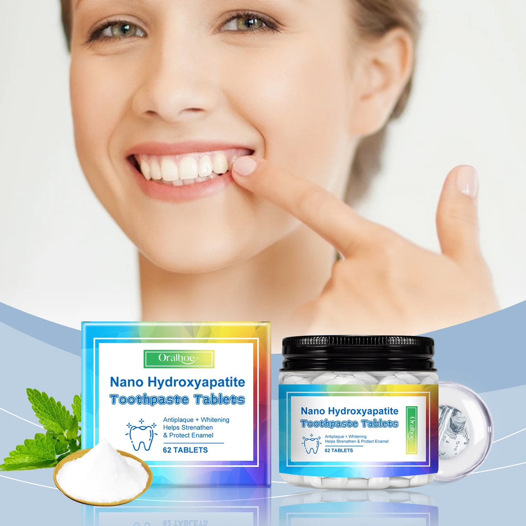 Mint Toothpaste Tablets:Portable cleaning and teeth-care toothpaste tablets for fresh breath, stain removal and odor elimination Vue