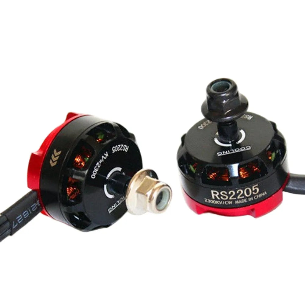 2205 2300KV Brushless Motor 12N14P 3S-4S LiPo High Speed Drone Motor CW/CCW Brushless Motor for FPV Racing Quadcopter Multirotor Vue CCW Other