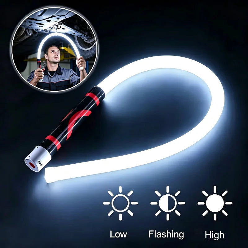 Flexible LED Work Light USB-C Rechargeable 800 Lumen Inspection Lamp LED Inspection Work Light Vue