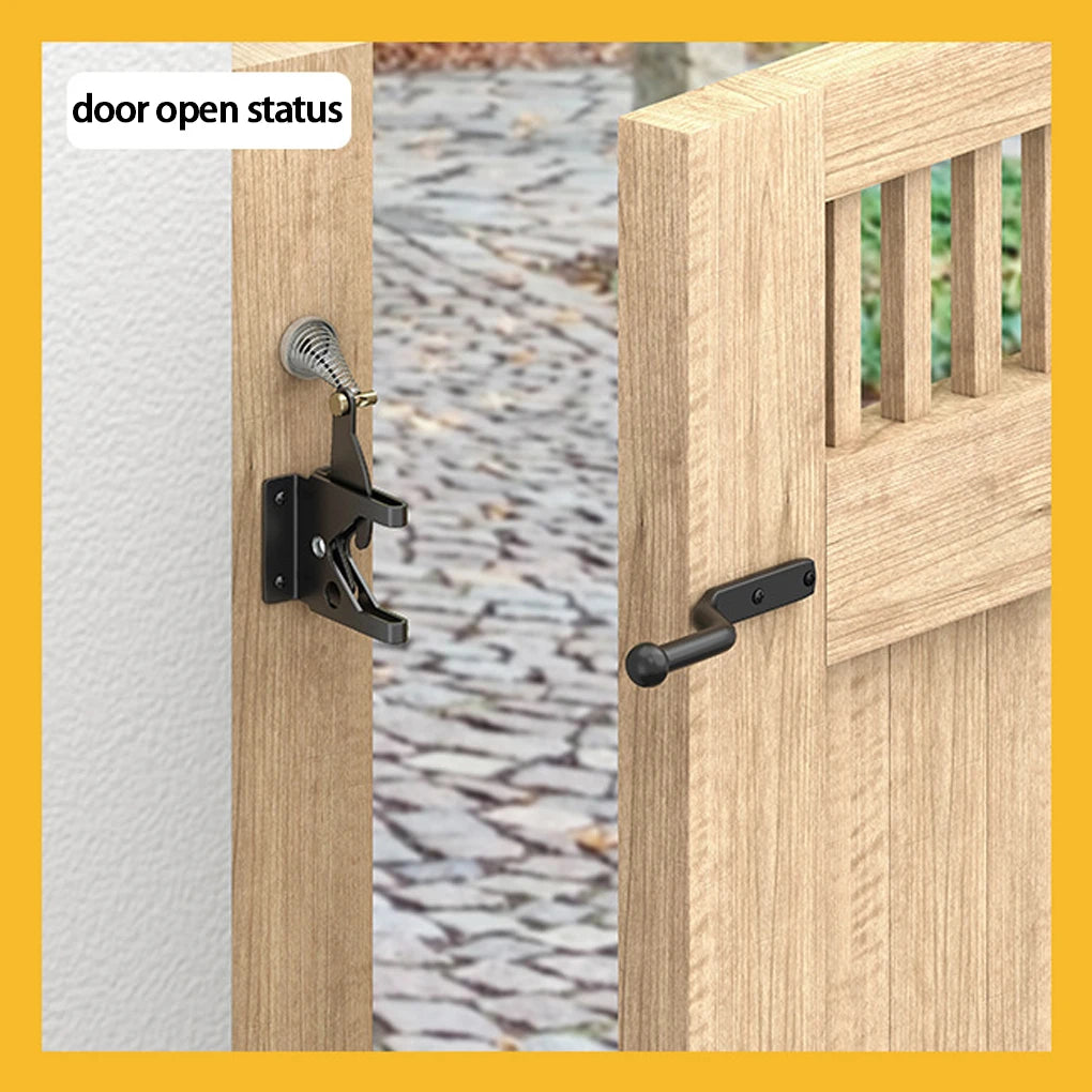 Auto Gate Latch with Bolt – Self-Locking Fence Slam Catch Gate Latch Vue