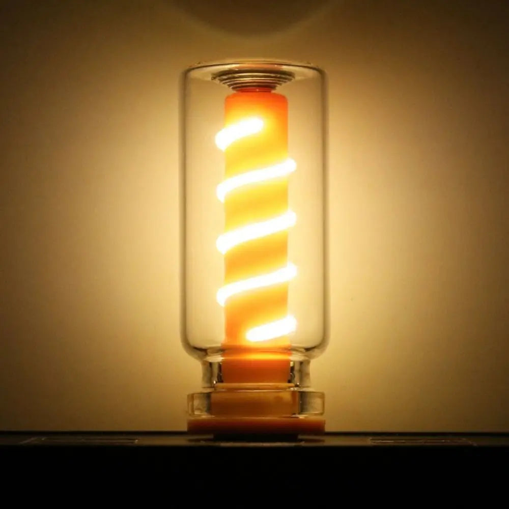 Touch Control USB Night Light Spiral Filament Dimming LED Atmosphere Lamp Portable Decorative Lighting Mini Nightlight Vue