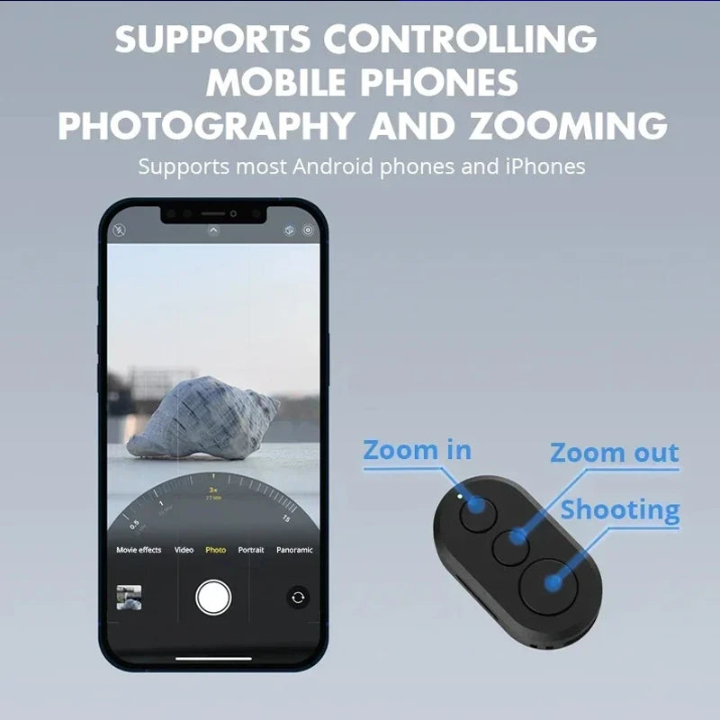 Suitable for Insta360 GoPro Sports Camera Bluetooth Remote Control For Insta360 X2 X3 X4 X5 GO3 Ace Pro GoPro 13 12 11 10 9 8 Vue