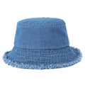 Fashion Denim Summer Sun Hat Foldable Anti-UV Reversible Fisherman