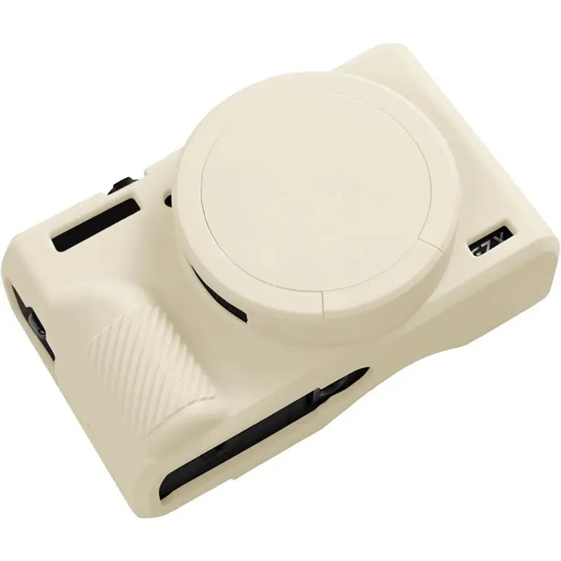 Hot-1Pc G7X Mark III Case Soft Silicone Protective Cover For Canon Vue Cream White