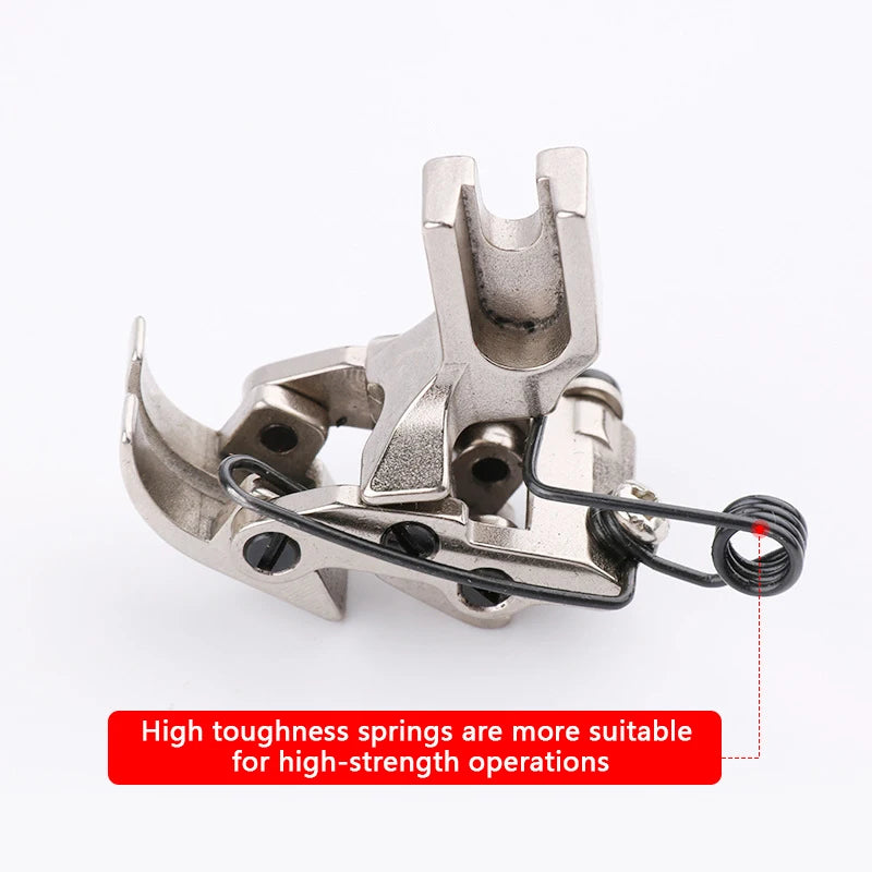 1PCS Industrial Flat Car Front Rear Interactive Presser Foot KT141 For Sewing Uneven Thick Fabric Sewing Machine Accessories Vue