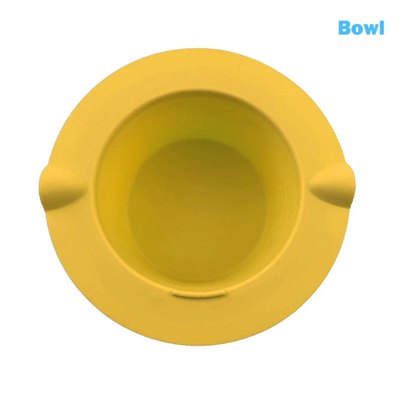 Wax Warmer Thickening Heat-resistant Silicone Bowls Hair Removal Vue Bowl Yellow