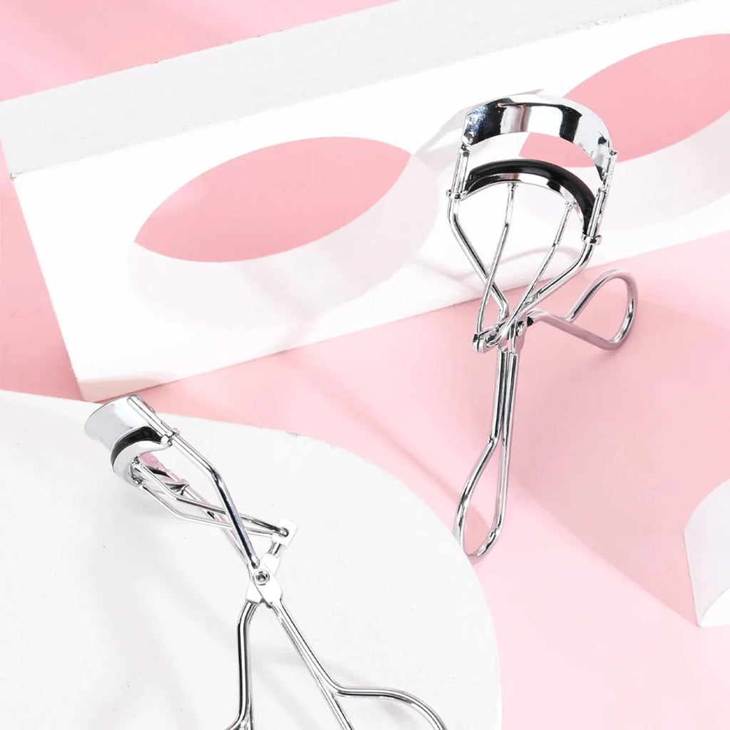 1pcs Black/Silver lash curler Stainless Steel Eyelash Curler Eyelash Cosmetic Makeup Curling Eyelashes Tool lash curler makeup Vue