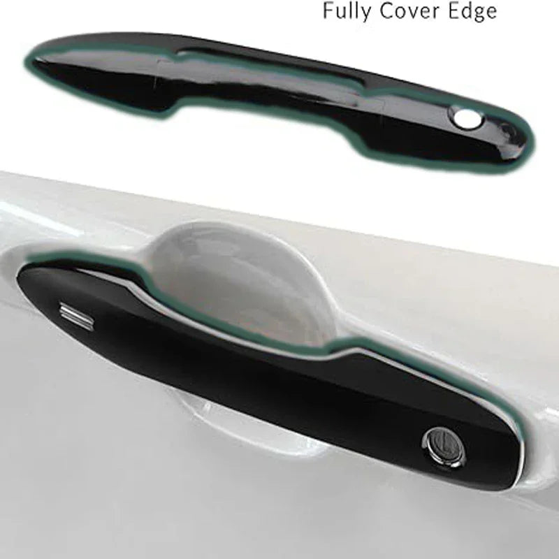 Car Door Handle Cover Trim For Ford Mondeo Fusion 5 MK5 CD391 2014~2022 Exterior Decor Protective Accessories Scratch Stickers Vue