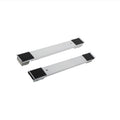 2pcs Washing Machine Stand Movable Adjustable Refrigerator Raised Base Mobile Roller Universal Bracket Wheel Dryer Pulley Holder Vue WHITE