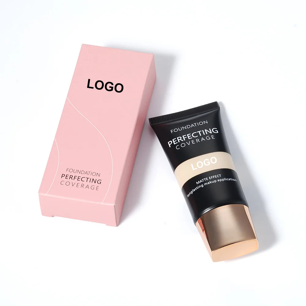 Liquid Foundation Private Label Face Makeup Manufacturers Custom OEM Long Lasting Waterproof Concealer Bronzer Matte Foundations Vue