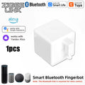 Smart Fingerbot Button Pusher Tuya Bluetooth Robot Finger Smart Life APP Control Timing Function Battery Operated Press Bot Vue white