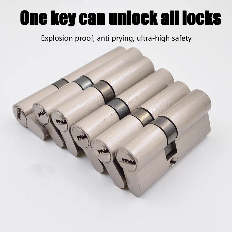 European standard high-quality lock cylinder entrance door lock outdoor door lock lock cylinder door anti-theft lock cylinder Vue