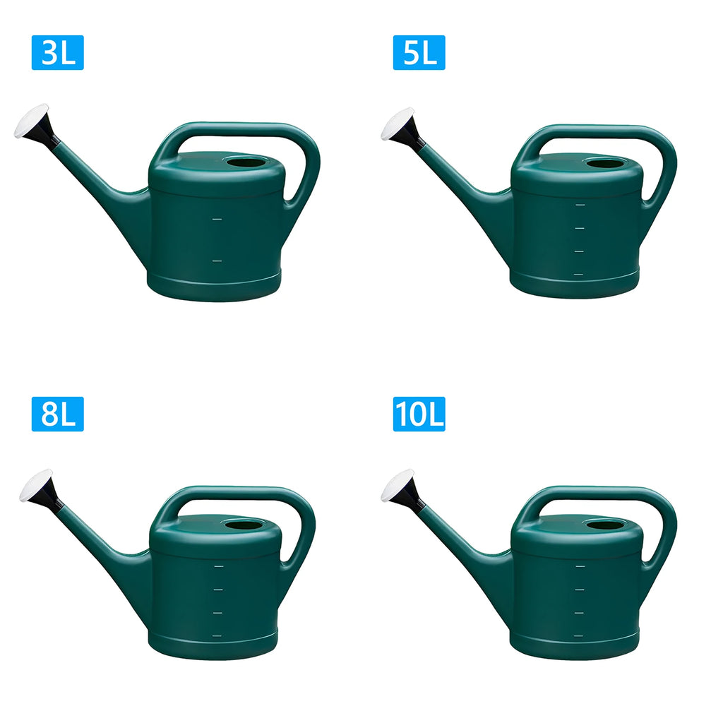 APWIKOGER Long Spout Watering Can Set – 3L 5L 8L 10L Garden Watering Can Vue
