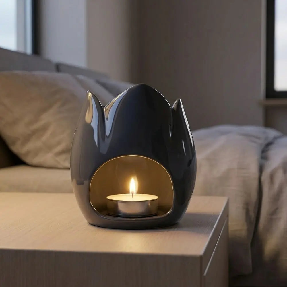 Ceramic Incense Burner Cartoon Animal Heat-resistant Essential Oil Burner Hollow Out Aromatherapy Burner Bedroom Vue