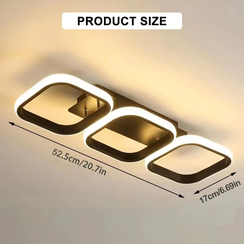 Modern LED Ceiling Lights Corridor Light Home Lighting Led Surface Mounted for Bedroom Living Room Corridor Light 3-color Vue