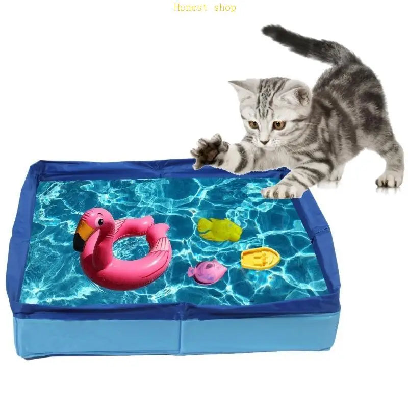 Foldable Dog Pool – Portable PVC Pet Pool for Outdoor Use Foldable Pet Pool Vue