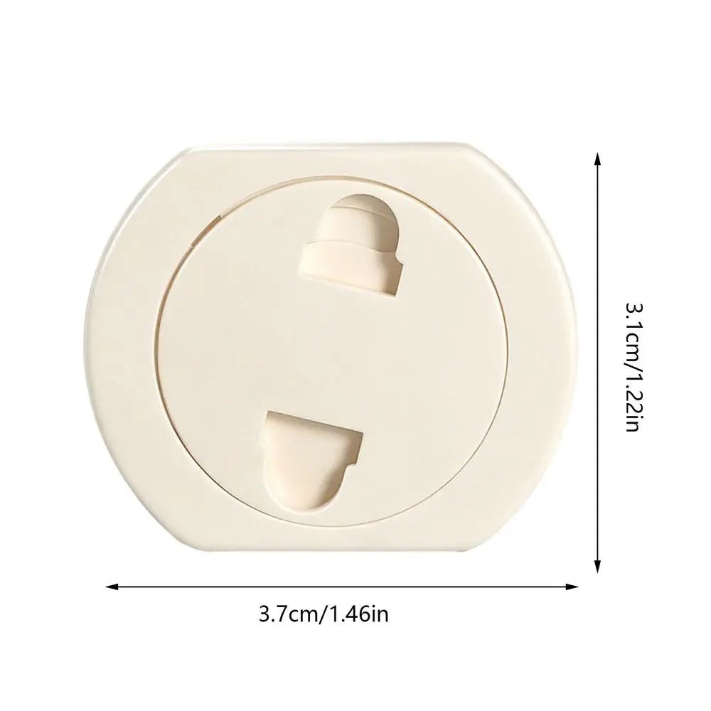 Self-Locking Child Safety Outlet Covers, Baby Proof Electrical Socket Protectors Cover For Home Wall Anti-Shock Plug Guards Kids Vue 2 holes