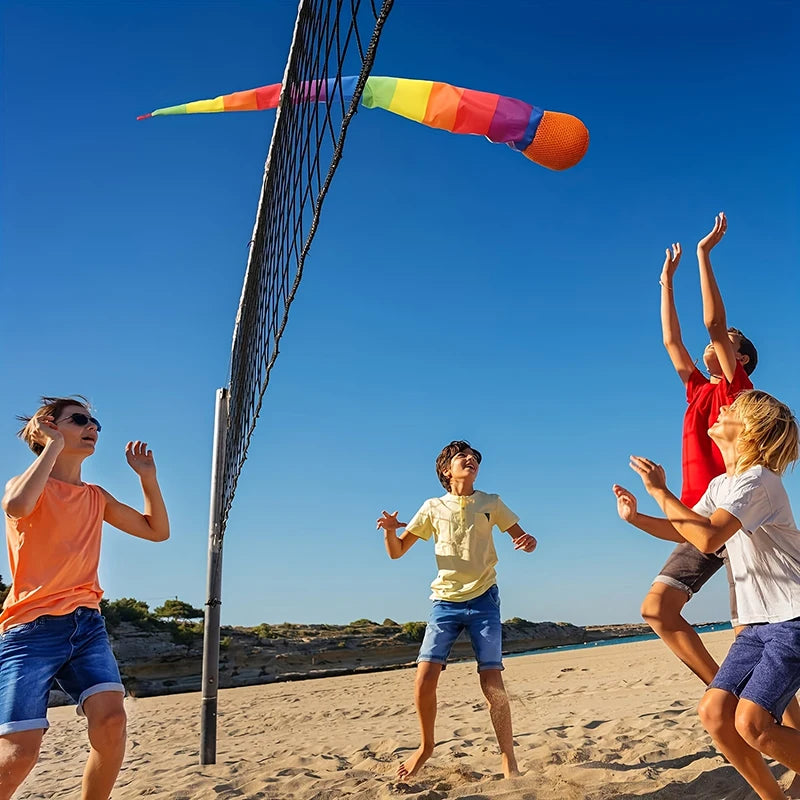 1-20PCS Rainbow Tail Throw Catch Ball Soft Colorful Playground Toy for Kids Adults School Training Gift Sports Durable Fun Vue