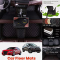 Custom PU Leather Floor Mats for Audi A8 2002–2017 Custom Car Floor Mats Vue 1-black 2002-2010 4 seats