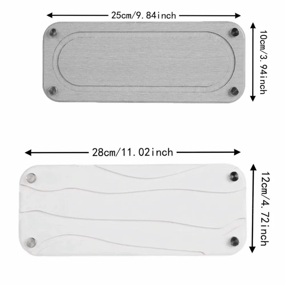 Absorbent Diatom Mud Coaster Quick-Drying Non-Slip Diatom Mud Sink Tray Durable Multipurpose Cup Holder Stand Bathroom Vue