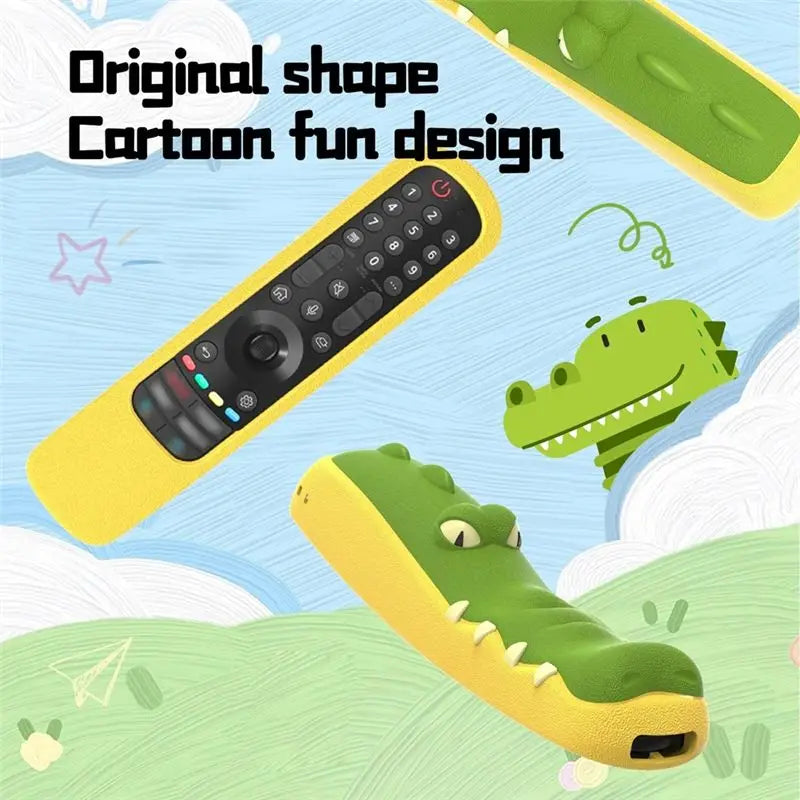 ABKW-Remote Case For An-MR21GC/N /MR22/MR23 Protective Case Cover For Magic Smart TV Remote Control Vue