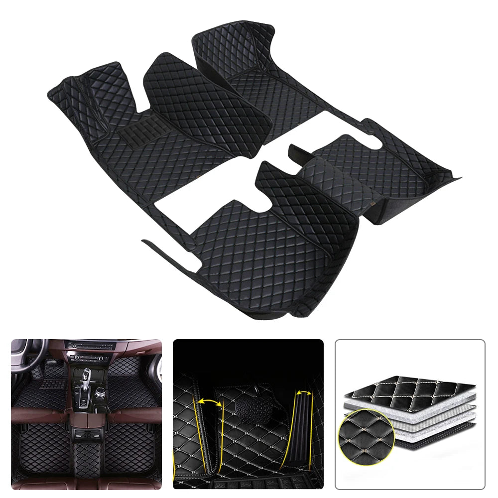 Car Floor Mats For Hyundai Elantra Avante 2015-2019 AD Sedan Waterproof Car Interior Accessories Car Mat Vue