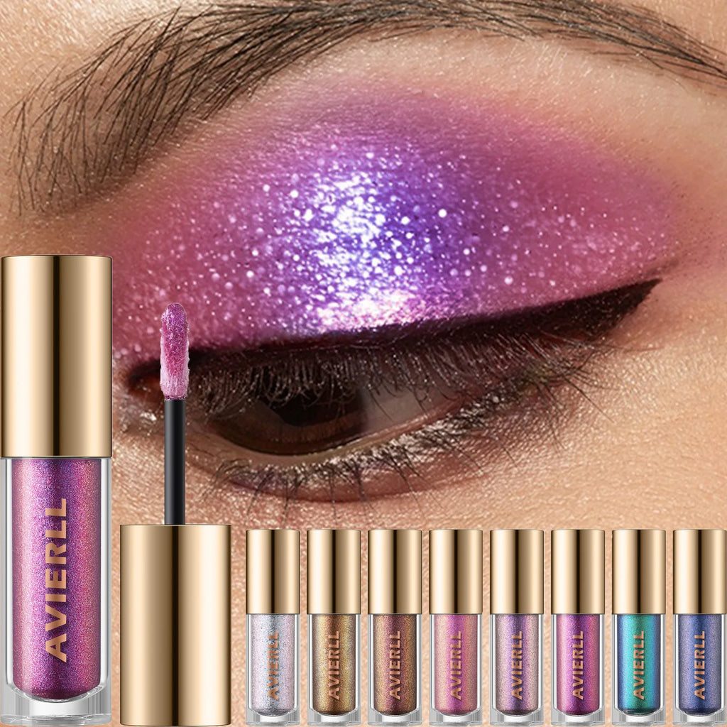 8 Colors Liquid Eyeshadow Stick Shimmer Waterproof Metallic Glitter Eyeliner Highlighter Pen Eyeshadow Makeup Cosmetics Vue