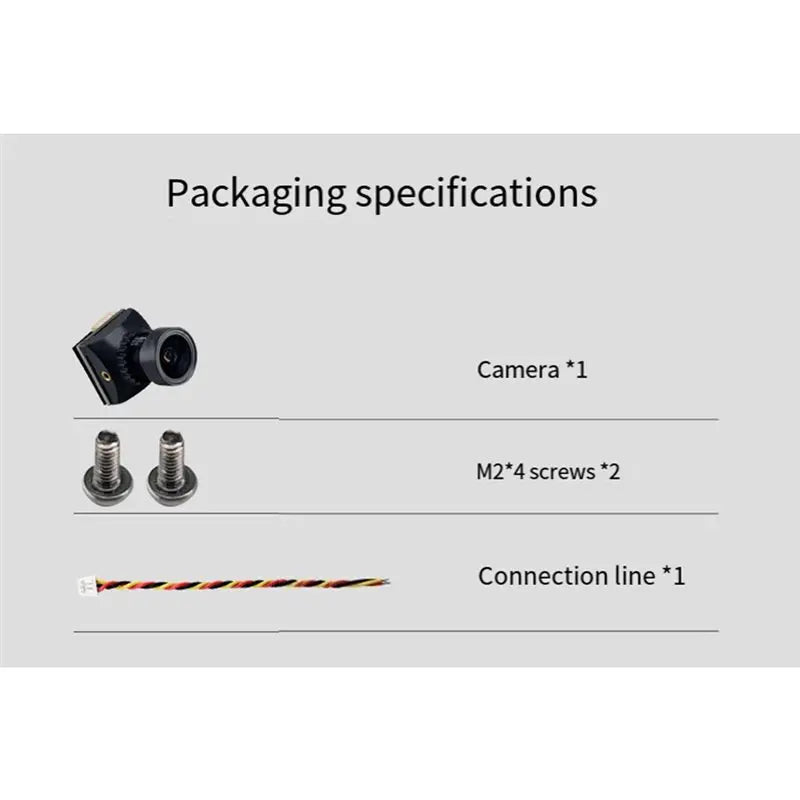 Hot-Aocoda RC Falcon For Drone Compatible Low Noise HD FPV Camera Night Vision With Low Latency For Dark Environments Racing Qua Vue