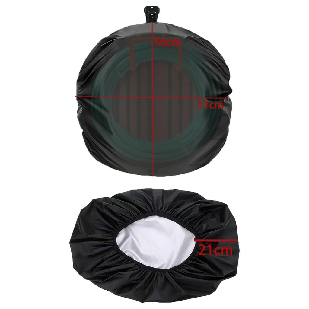 Hose Cover Heavy Duty Oxford Cloth Dustproof Bag Garden Hose Reel Protection Cover for Backyard Farm Outdoor House Balcony Lawn Vue