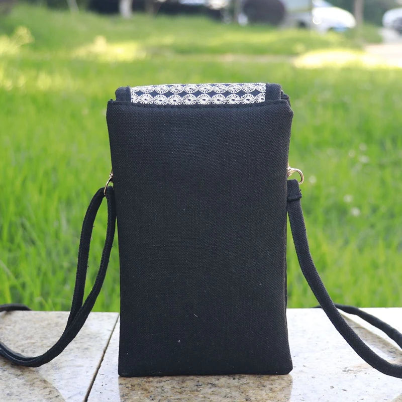 Women Casual Shoulder Bag Multi-pocket Design Crossbody Ladies